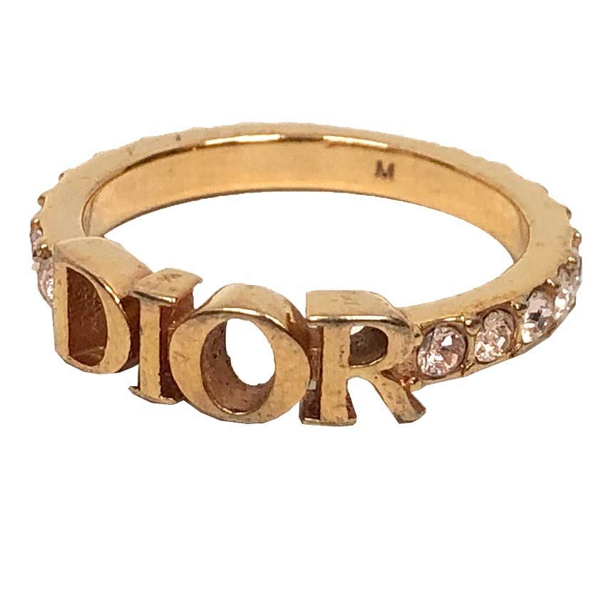 Christian Dior クリスチャンディオール ディオレボリューション リング Mサイズ 日本サイズ12号 ゴールド aq12964 14,652円