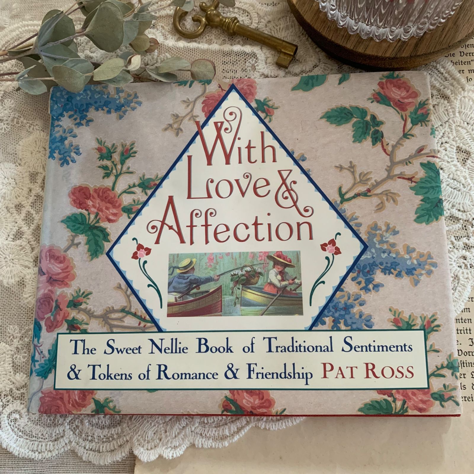 ヴィンテージ 洋書 ヴィクトリアン調 With Love & Affection ジャンク
