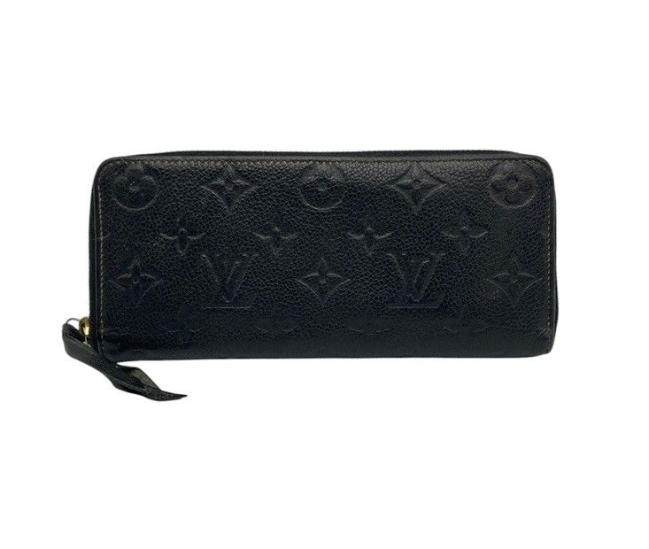 LOUIS VUITTON ルイヴィトン モノグラム アンプラント ポルトフォイユ・クレマンス 長財布 M60171 中古 D4