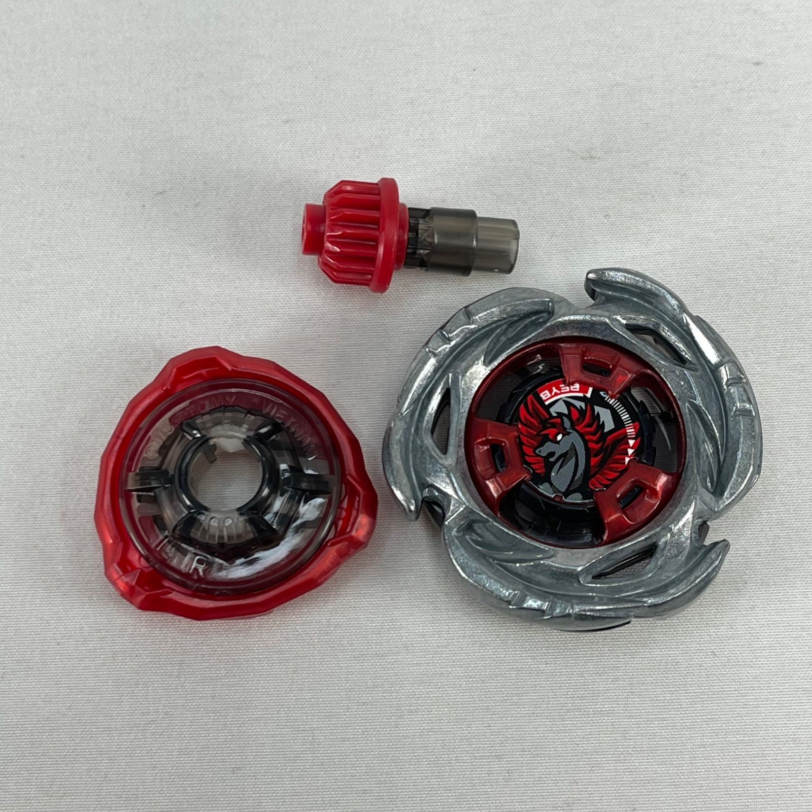 ベイブレード　エアロペガサス3-70A 中古品 エアロペガサス 3-70A レッド 「ベイブレードX」 箱・コードなし 中古