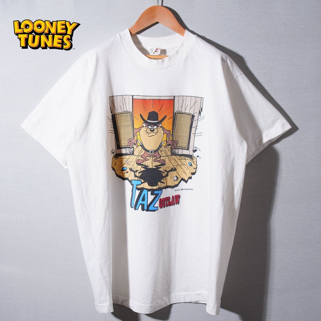 90s USA製 1995年製 ルーニーテューンズ タズマニアンデビル Tシャツ