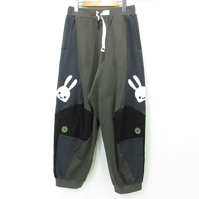 三重本店】 中古 CUNE | キューン 切り替えスウェットワイドパンツ