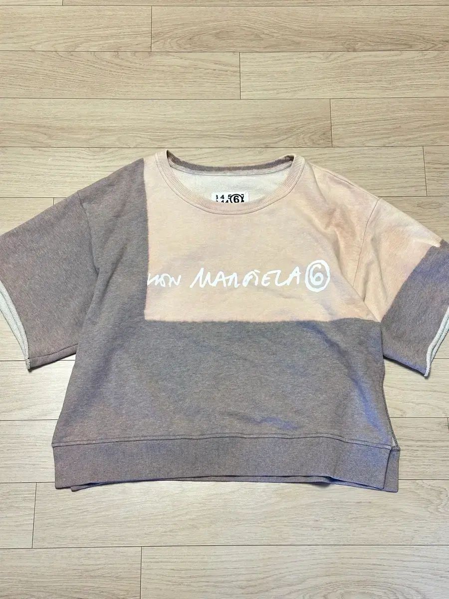 メゾン マルジェラ MM6 バイカラー Tシャツ L