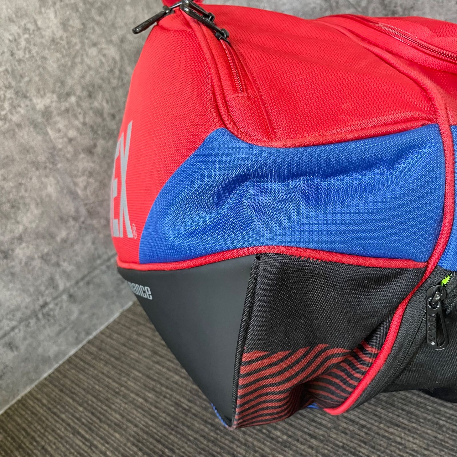 YONEX ヨネックス ラケットバッグ リュック pro performance 9本収納 レッド 大容量