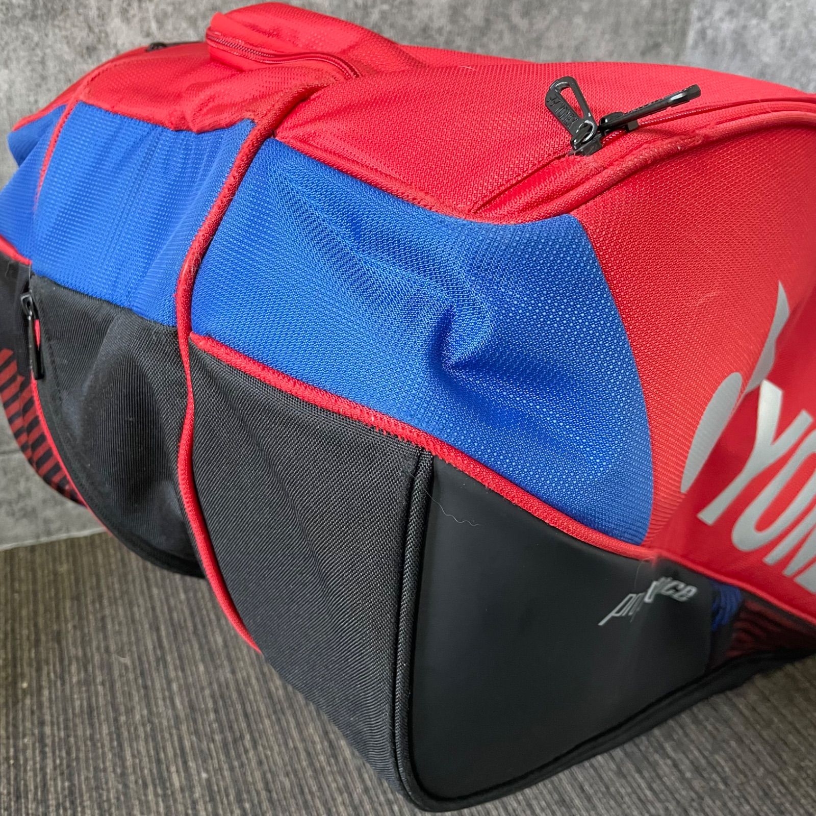 YONEX ヨネックス ラケットバッグ リュック pro performance 9本収納 レッド 大容量