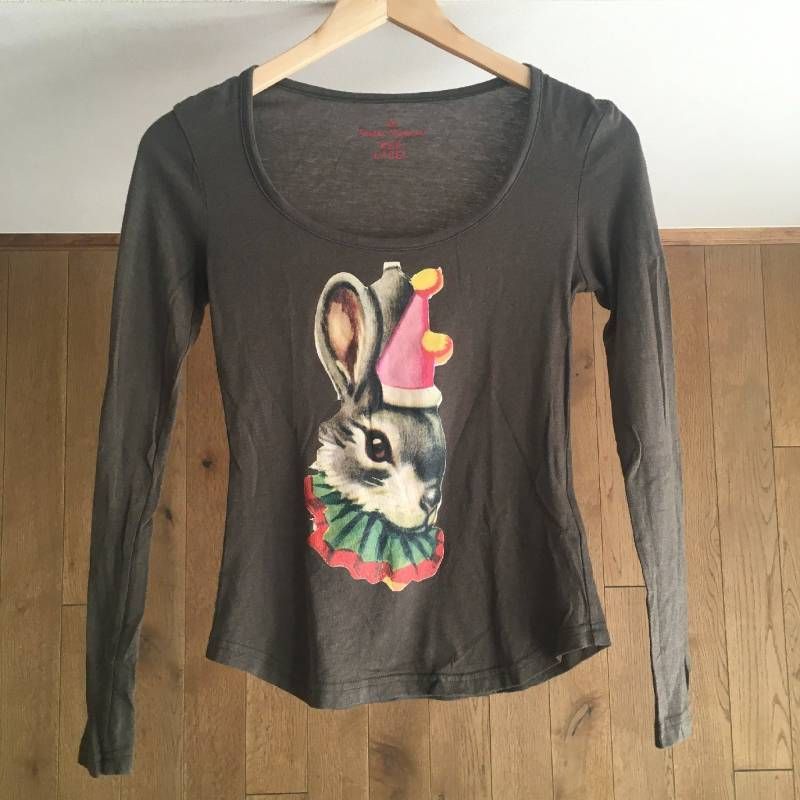 美品 Vivienne Westwoodヴィヴィアンウエストウッド うさぎ カットソー