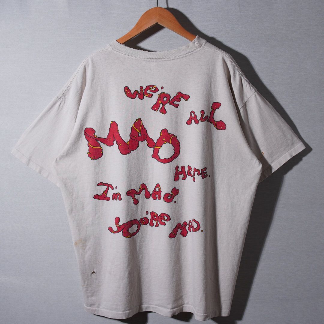 90s USA製 チェシャ猫 Tシャツ XL Alice in Wonderland アリスイン 