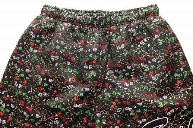 シュプリーム SUPREME 26SS FLORAL JACQUARD SHORT BLACK S フローラル