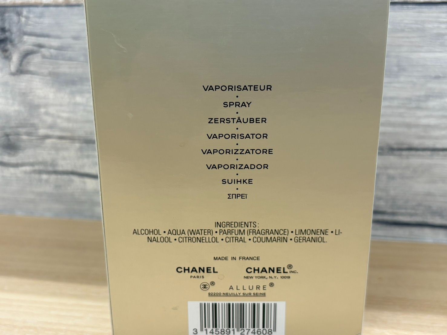 【亘】ほぼ満量! シャネル CHANEL アリュール オム エディション ブランシュ 100ml 香水 【8594TY】
