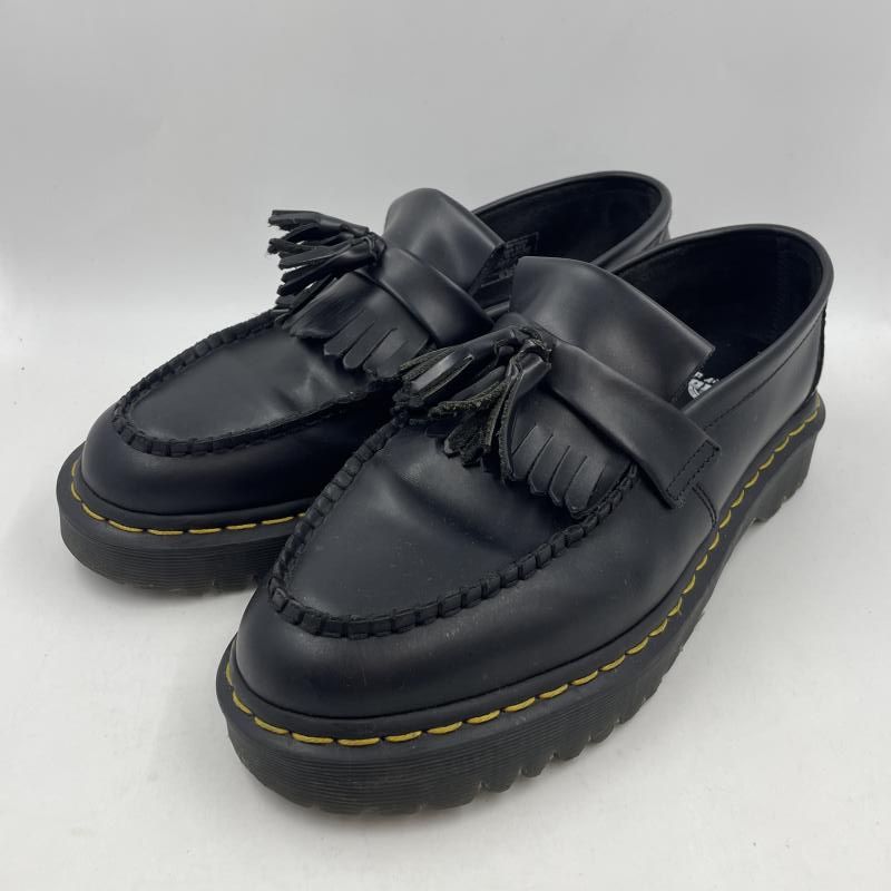 【中古】Dr.Martens ADRIAN BEX タッセルローファー ブラック 27cm ドクターマーチン[24]