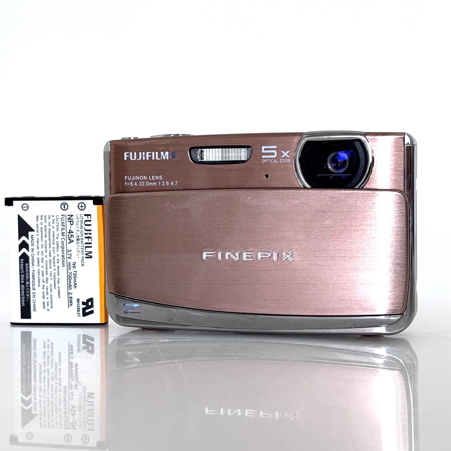 【フジフイルム】FUJIFILM FinePix Z70 ブラウン デジタルカメラ +バッテリー #T410