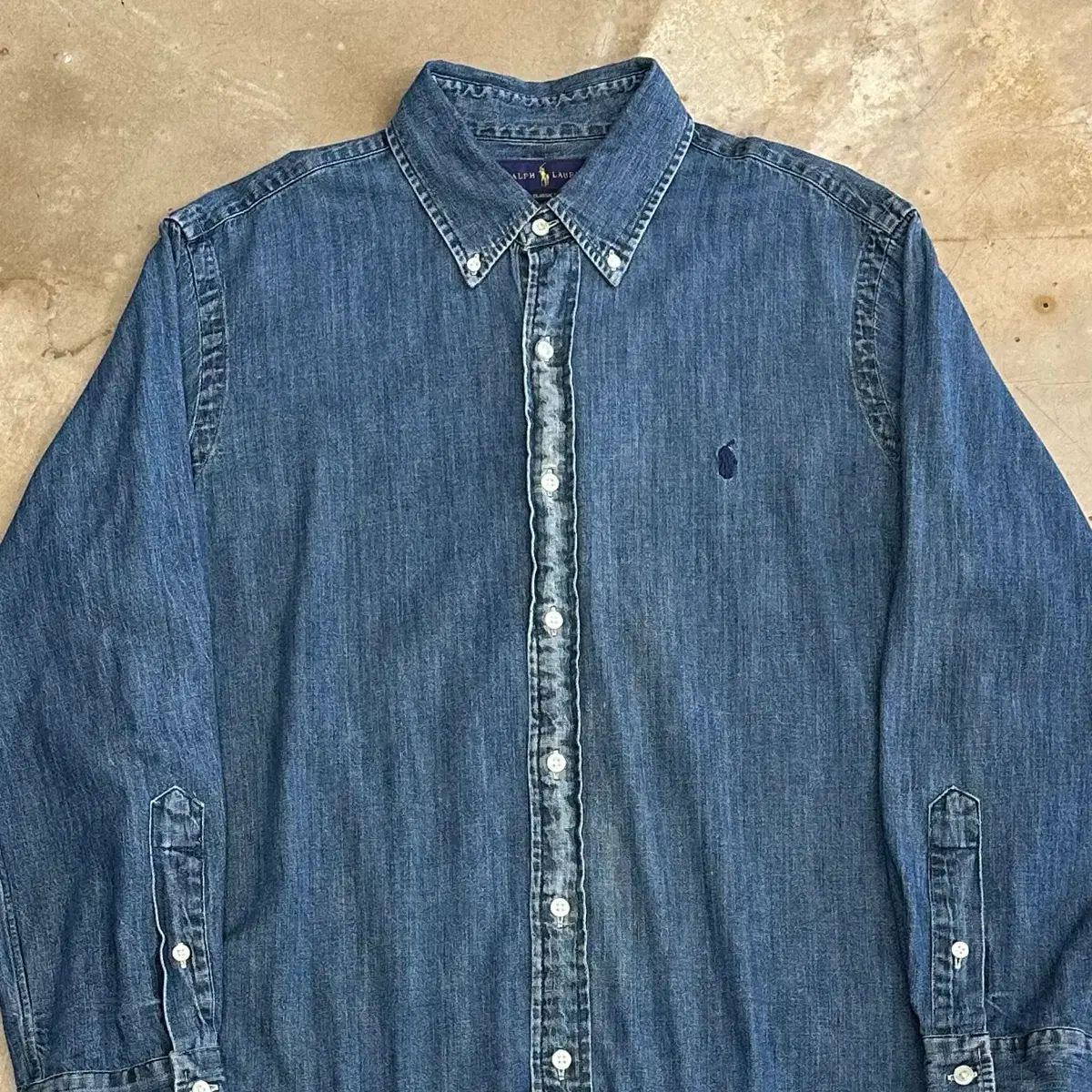 L ポロラルフローレン シャンブレー シャツ 10,080円