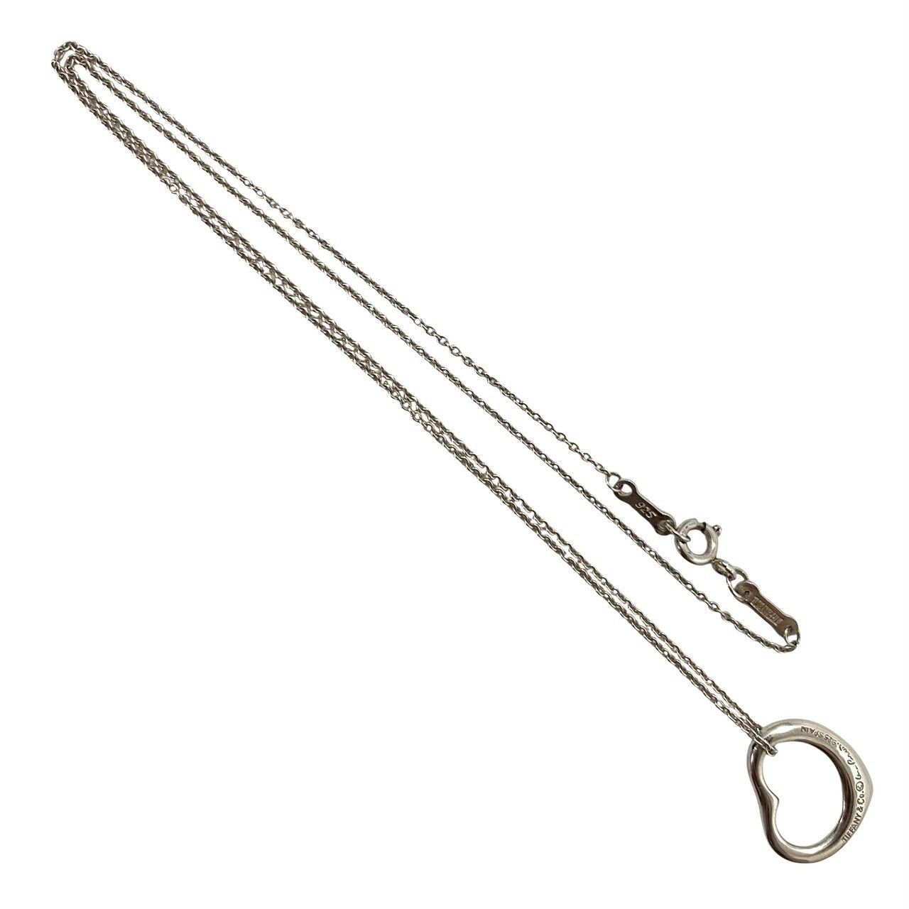 【TIFFANY&Co.】オープンハート ネックレス ELSA PERETTI/エルサ ペレッティ SV925 SILVER/シルバー 総重量約3g ペンダント ティファニー (MM-777) 【TIFFANY&Co.】オープンハート ネックレス ELSA PERETTI/エルサ ペレッティ SV925 SILVER/シルバー 総重量約3g ペンダント ティファニー (MM-777)