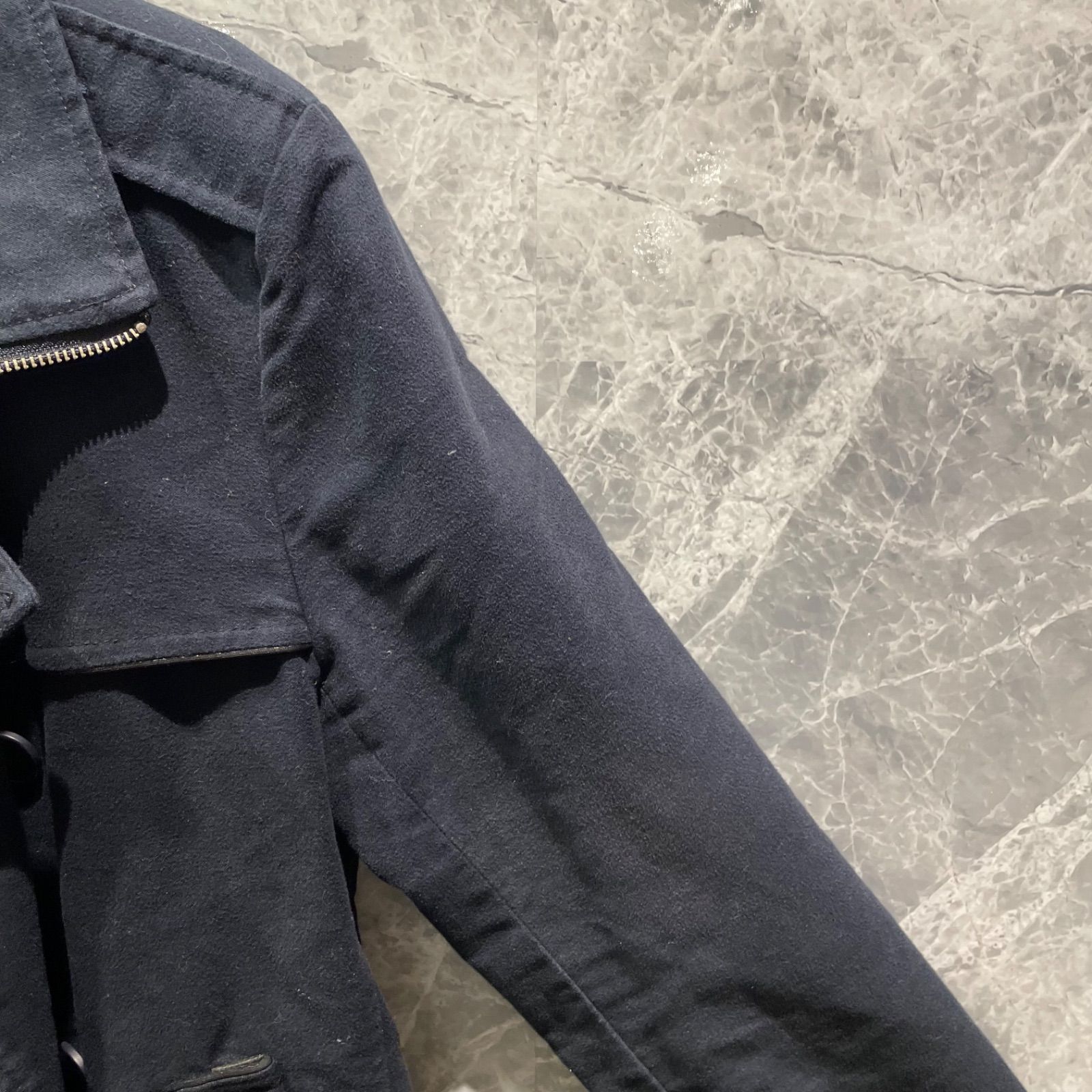 URBANRESEARCH メンズ M ネイビー Pコート ショート丈 ブルゾン
