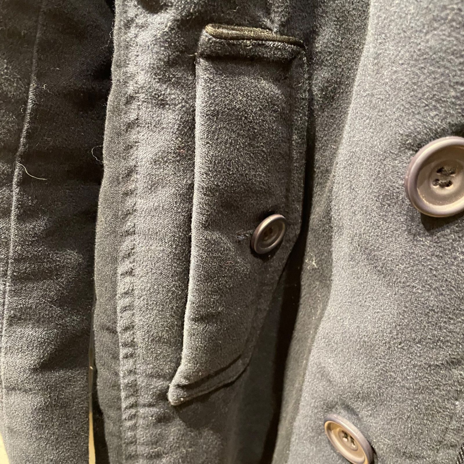 URBANRESEARCH メンズ M ネイビー Pコート ショート丈 ブルゾン