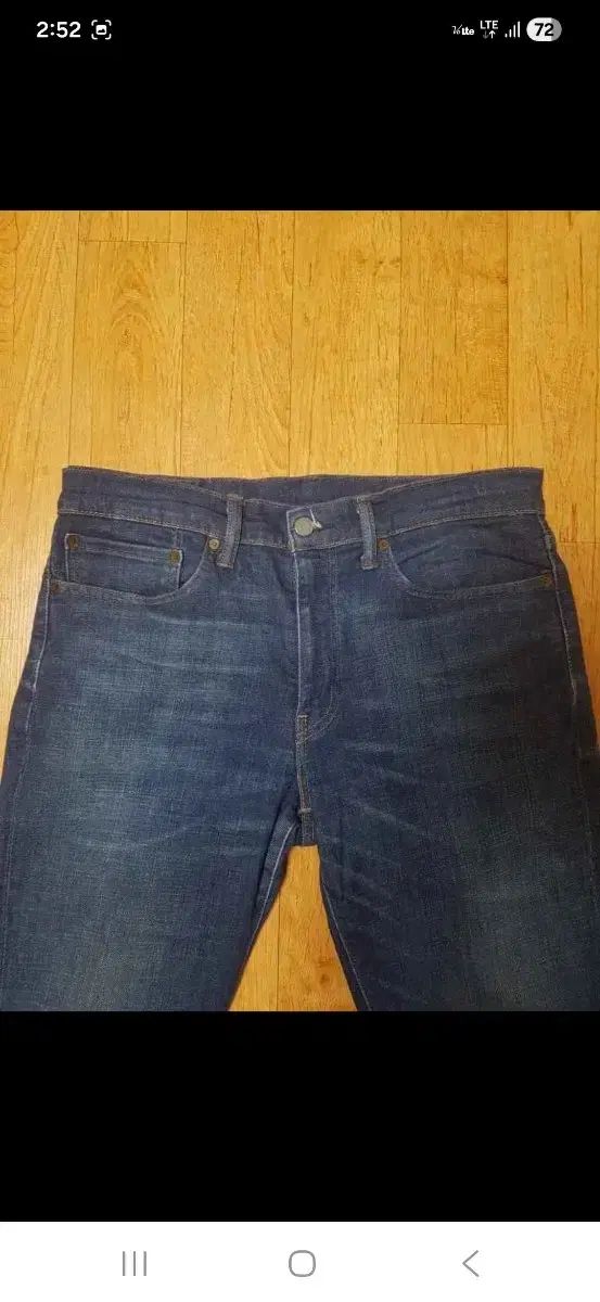 (ほぼ新品/正規品)リーバイス 511 ストレッチ デニム 32 35インチ