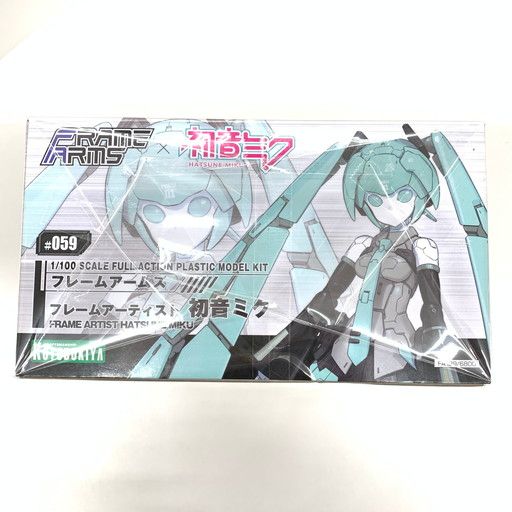 【中古未開封】コトブキヤ フレームアームズ フレームアーティスト 1/100 初音ミク【059-260530-mo-09-fur】 【中古未開封】コトブキヤ フレームアームズ フレームアーティスト 1/100 初音ミク【059-260530-mo-09-fur】
