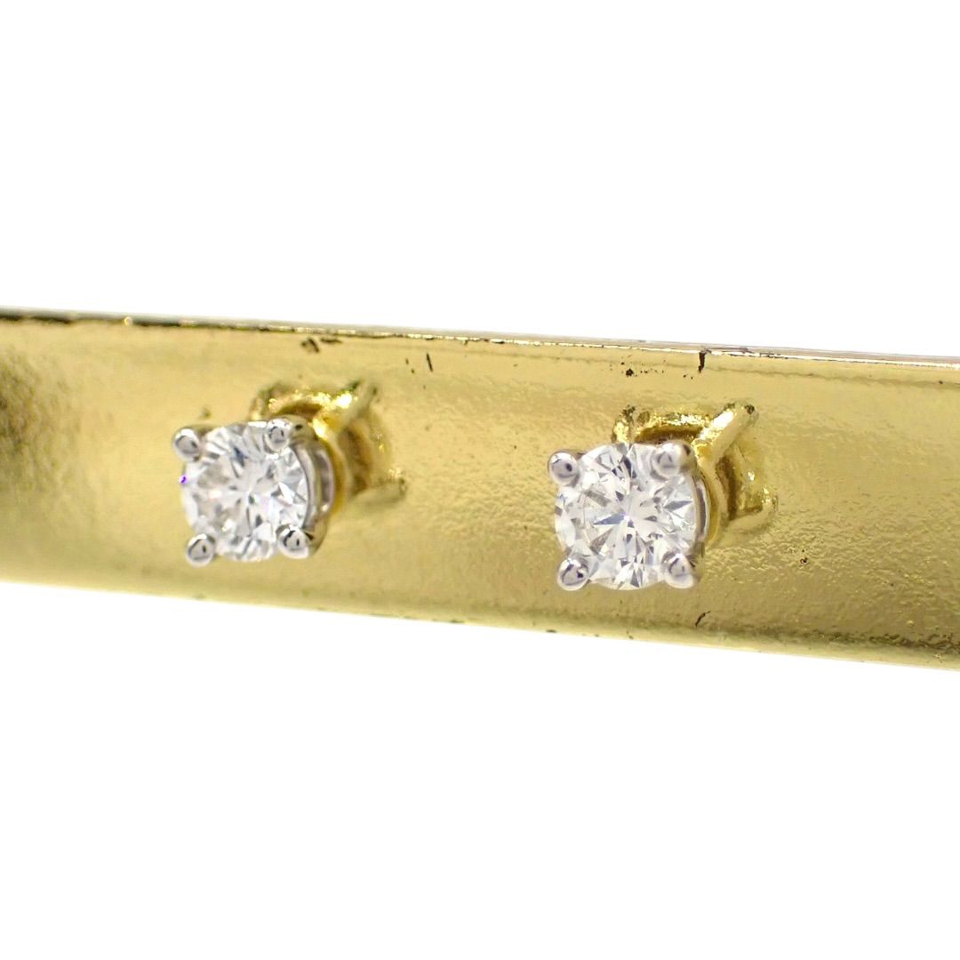 Tiffany & Co. ティファニー 3.4mm ソリティア スタッド ダイヤ