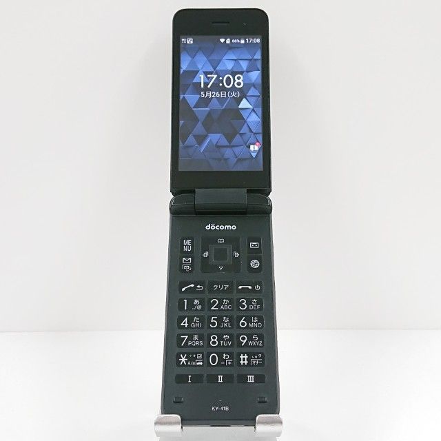 DIGNO ケータイ ベーシック KY-41B ドコモ ブラック 送料無料 本体 c20201