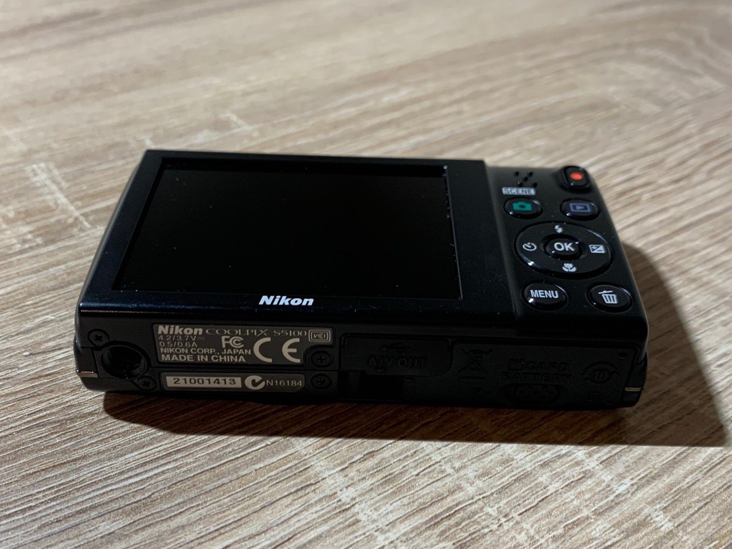 1064 Nikon COOLPIX S5100 ブラック デジカメ 【ネ】 - メルカリ
