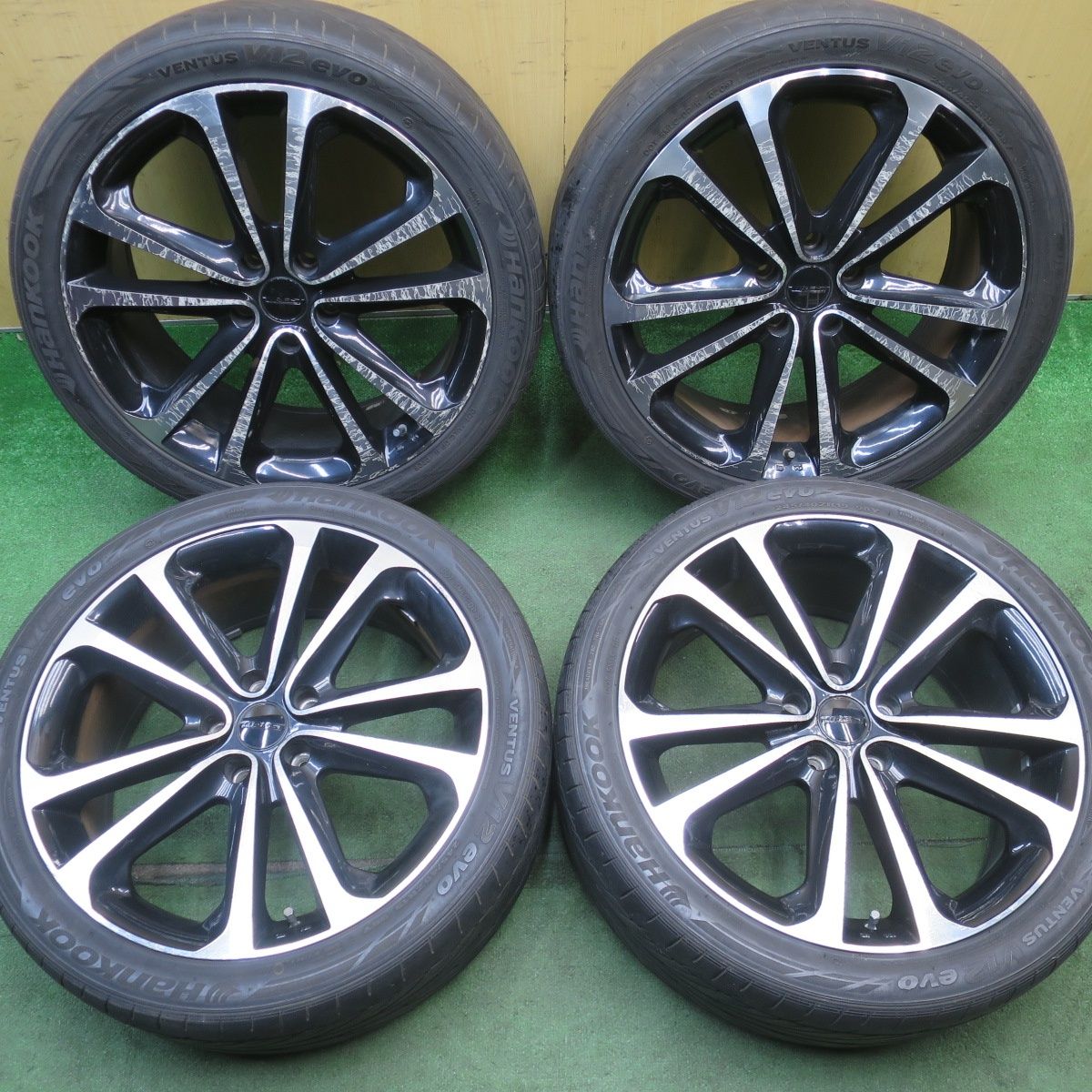 4本価格★245/40R19 ハンコック ベンタス V12 evo WREST WS-4 ヴァレスト 19インチ PCD114.3/5H★6051805NJノ