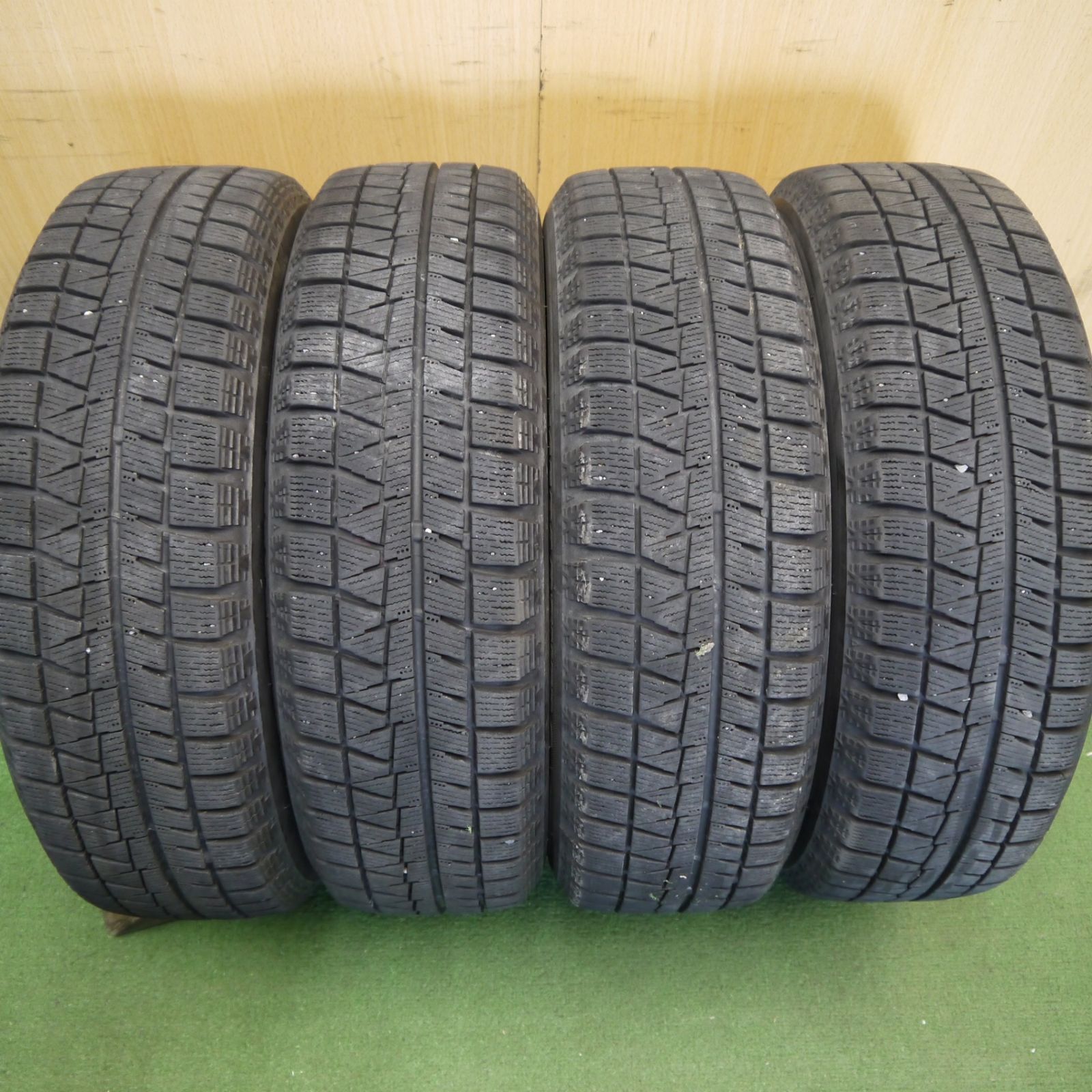15インチ ブリヂストン　スタッドレス + Manaray Sportホイール キレイ☆スタッドレス 155/65R13 ブリヂストン アイスパートナー2