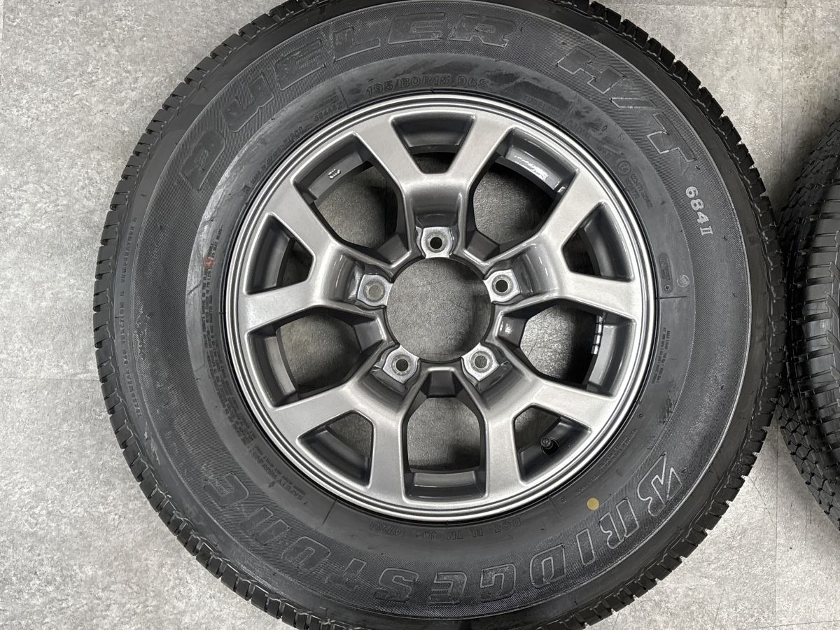 新車外し品】スズキ ジムニーシエラ 純正 15in 5.5J +5 PCD139.7