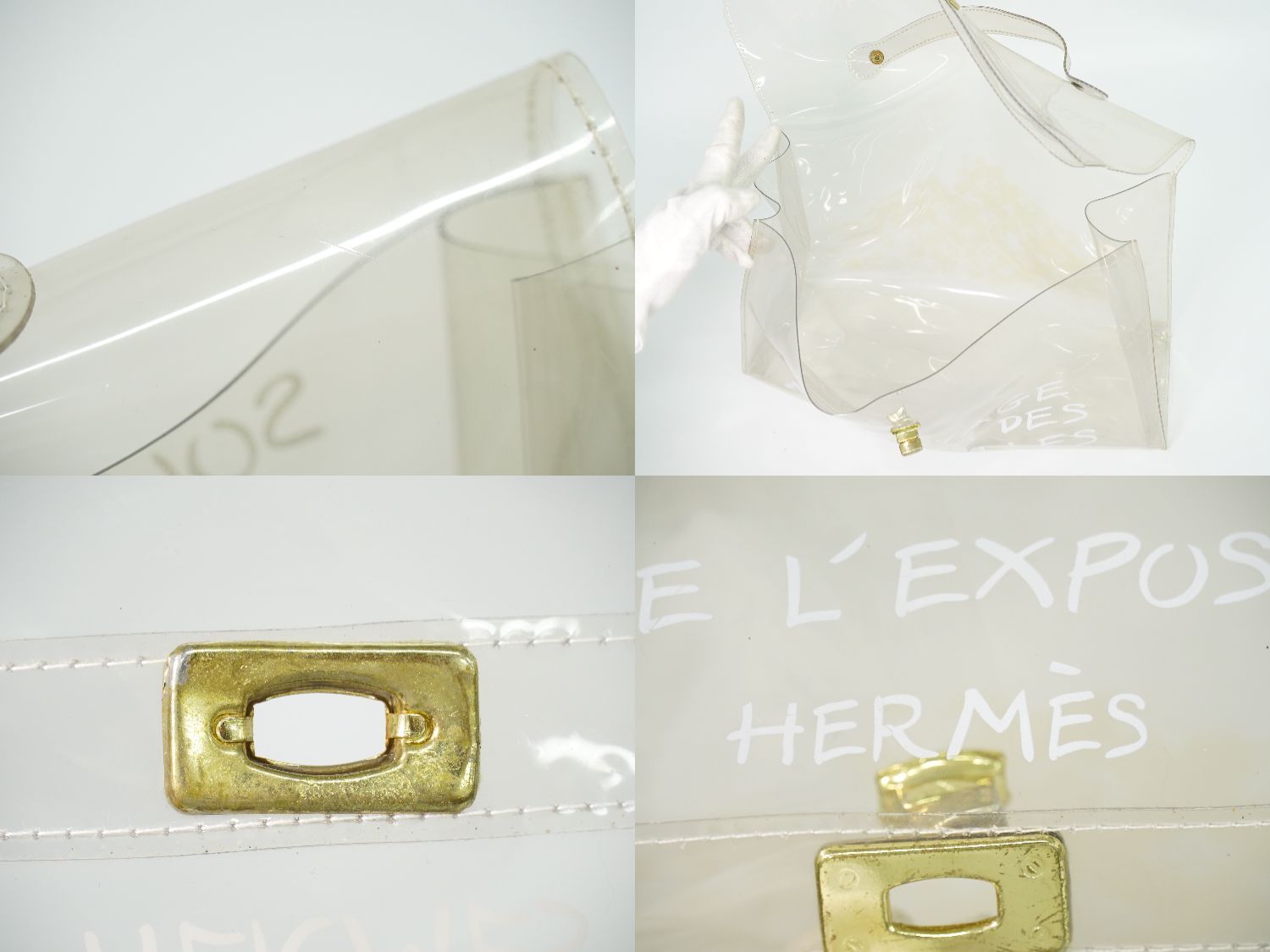 本物 エルメス HERMES ビニールケリー 不思議の国 エルメスへの旅展 