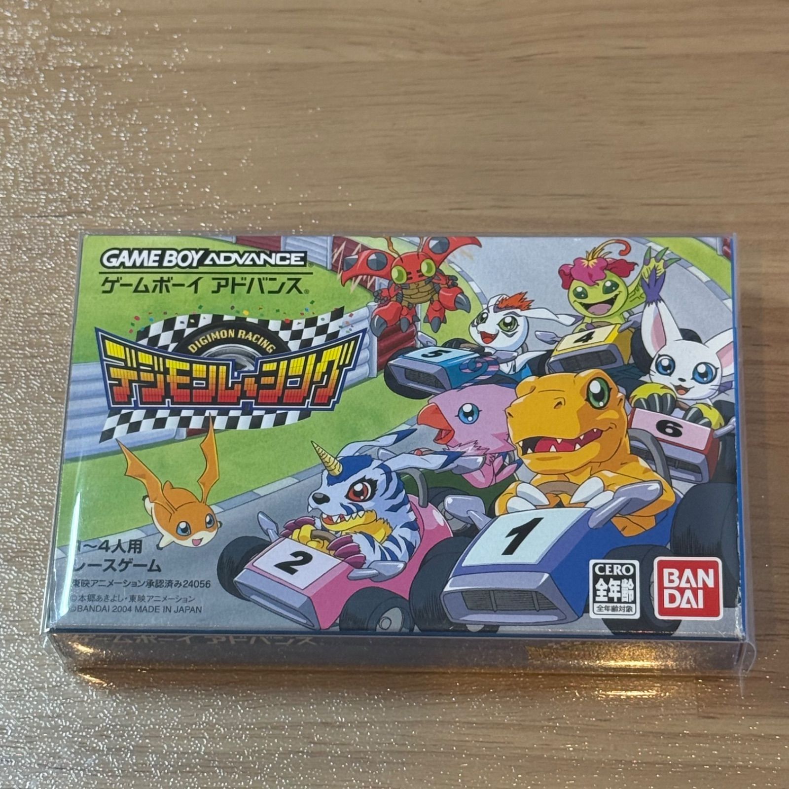 5-201【四隅美品】ゲームボーイアドバンス デジモンレーシング
