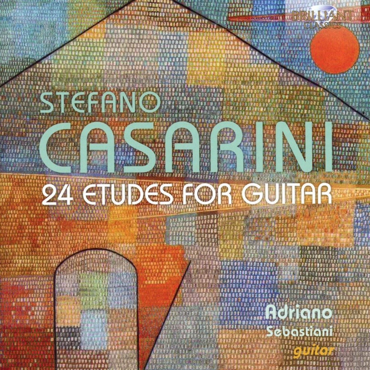 【CD】Casarini: 24 Etudes for Guitar