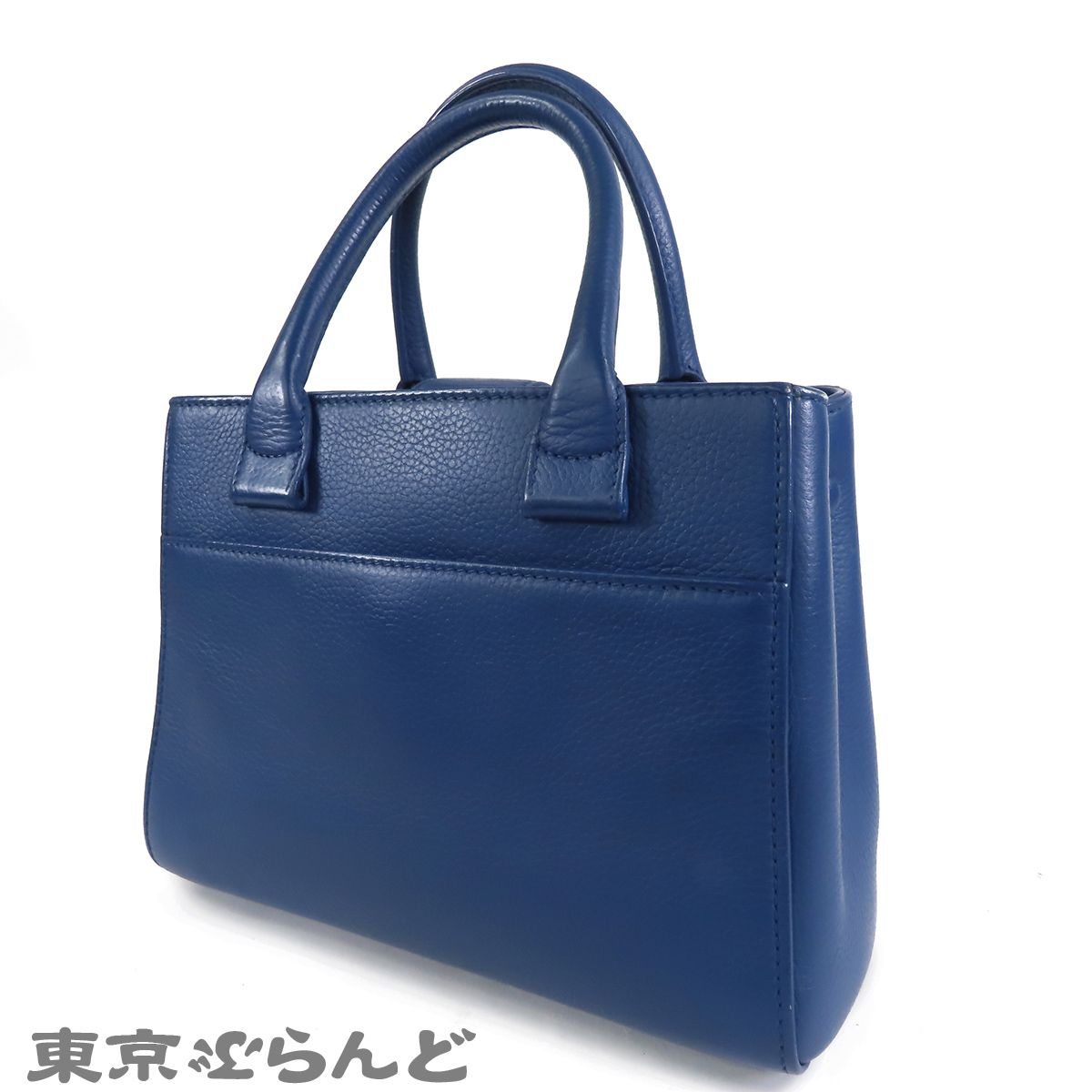 シャネル CHANEL ネオエグゼクティブトート ミニ A69929 ブルー 青