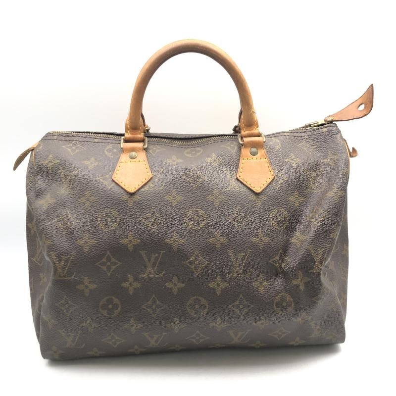 【中古】LOUIS VUITTON スピーディ35 ハンドバッグ モノグラム M41524 VI 0972 ルイヴィトン[17]