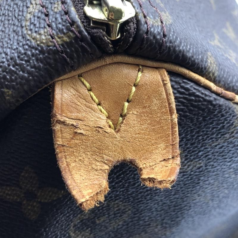中古】△飾り革切れあり LOUIS VUITTON スピーディ35 ボストンバッグ