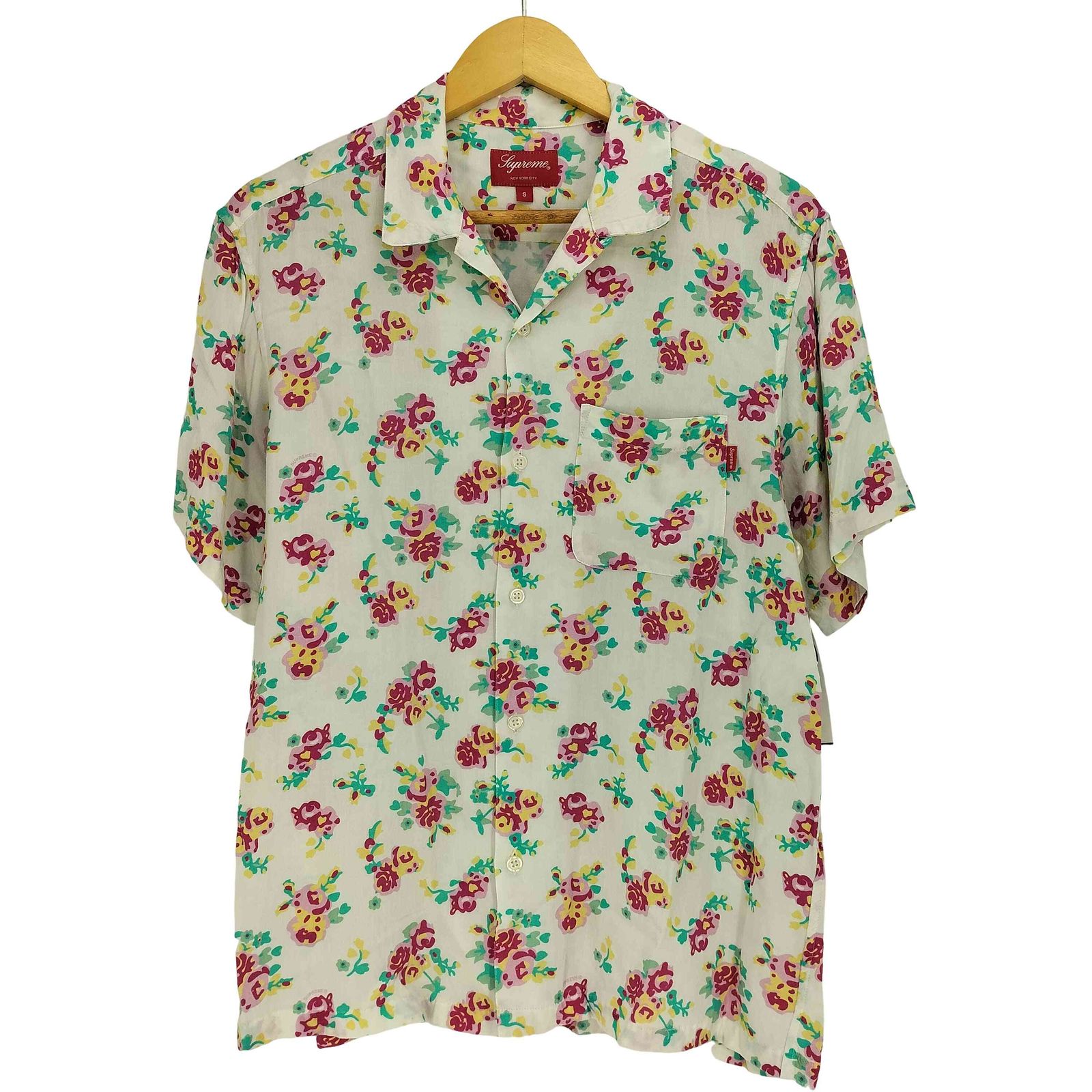 シュプリーム Supreme 20SS FLORAL RAYON S/S SHIRT メンズ import：S