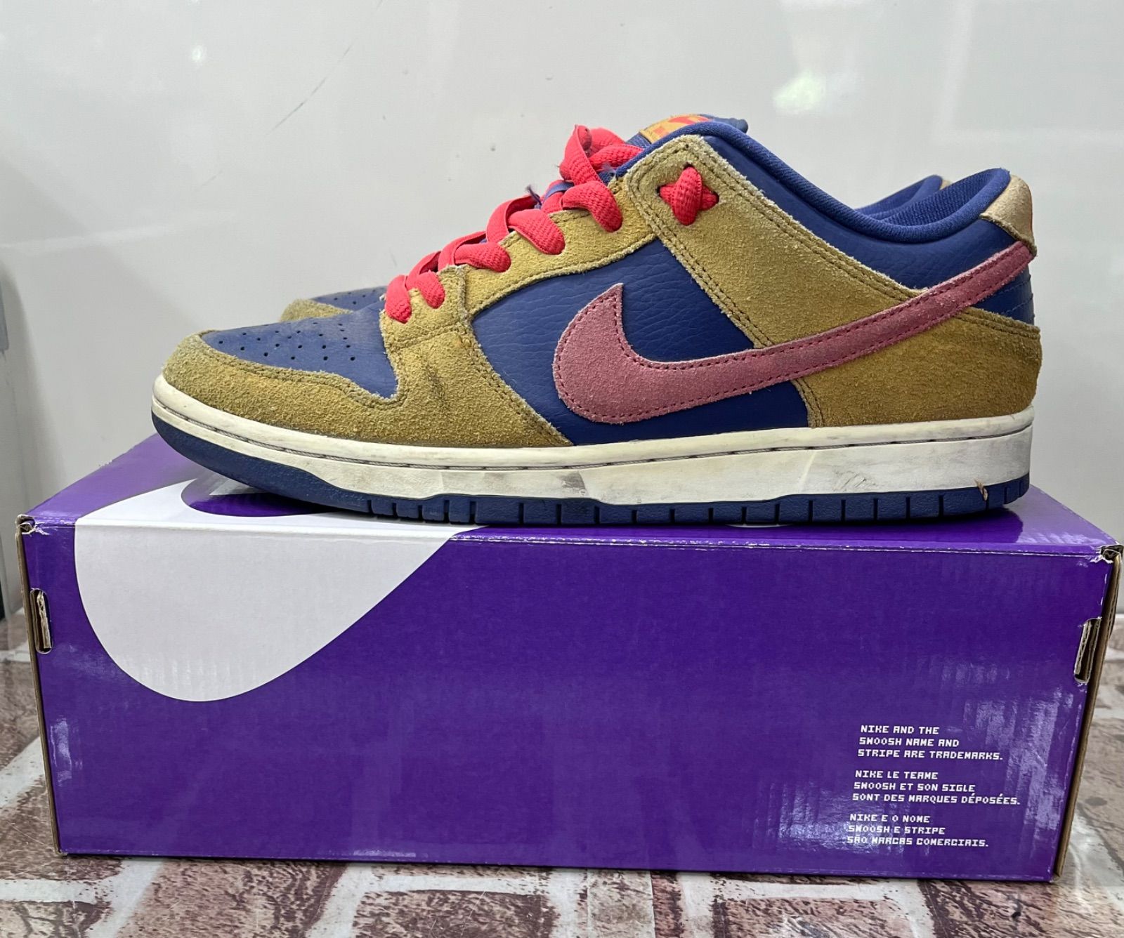 ▽NIKE　ナイキ　SB Dunk Low Pro “Reverse Papa Bear”　ウィート　BQ6817-700　27㎝　箱あり　11070