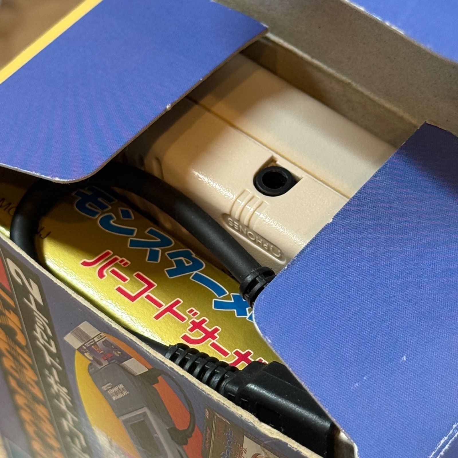 5-204【動作未確認・ジャンク】ゲームボーイ バーコードボーイ2 モンスターメーカー＆初代 ゲームボーイ 本体付き