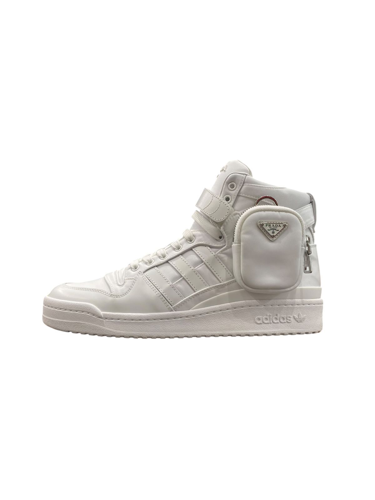 【PRADA】 × ADIDAS RE-NYLON FORUM HIGH SNEAKER プラダ アディダス フォーラム ハイカットスニーカー 42,900円