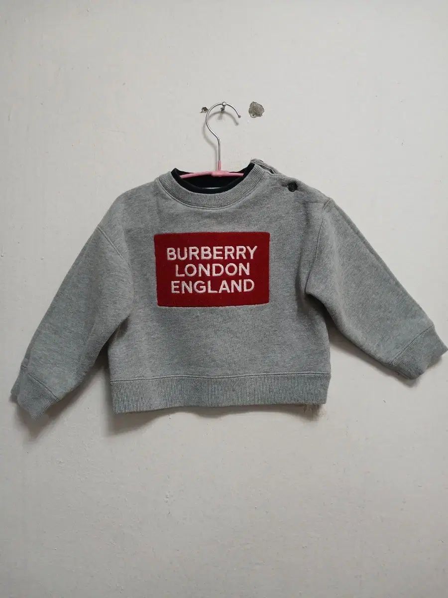 BURBERRY バーバリー キッズ ベイビー ユア(YOOA) マン(MAN) スウェット+ズボン 起毛 上下セット サイズ 2y 92cm