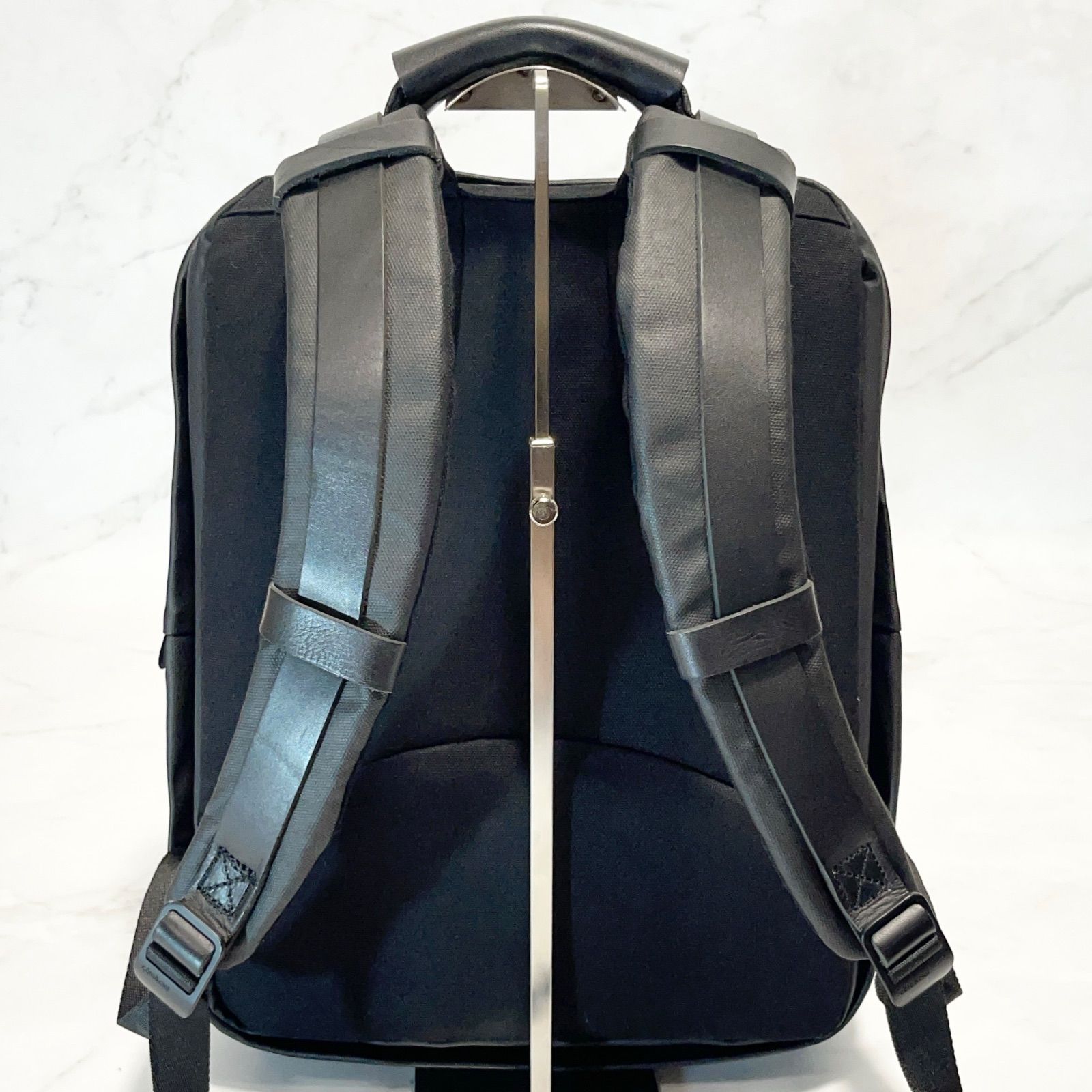 cote&ciel コートエシエル RHINE FLAT BACKPACK COATED CANVAS ライン