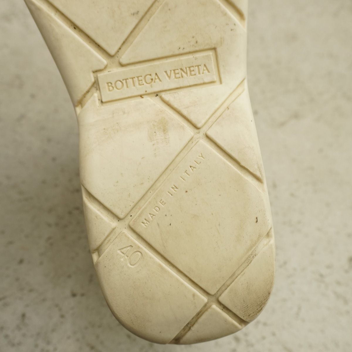正規 BOTTEGA VENETA ボッテガ ヴェネタ パドル ラバー ブーツ レイン