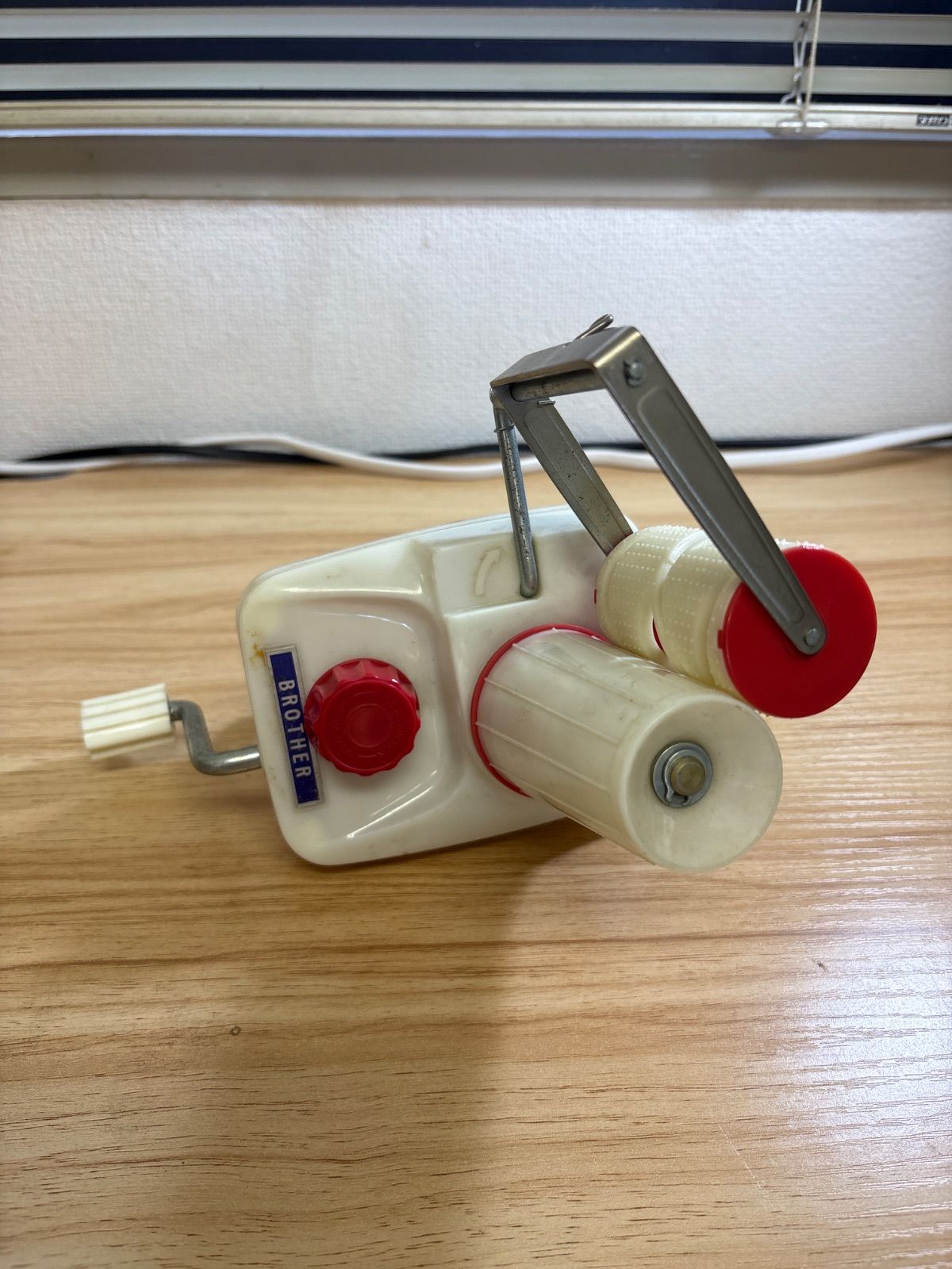 ブラザー　BROTHER 　糸巻器L 編み物　昭和レトロ　当時物