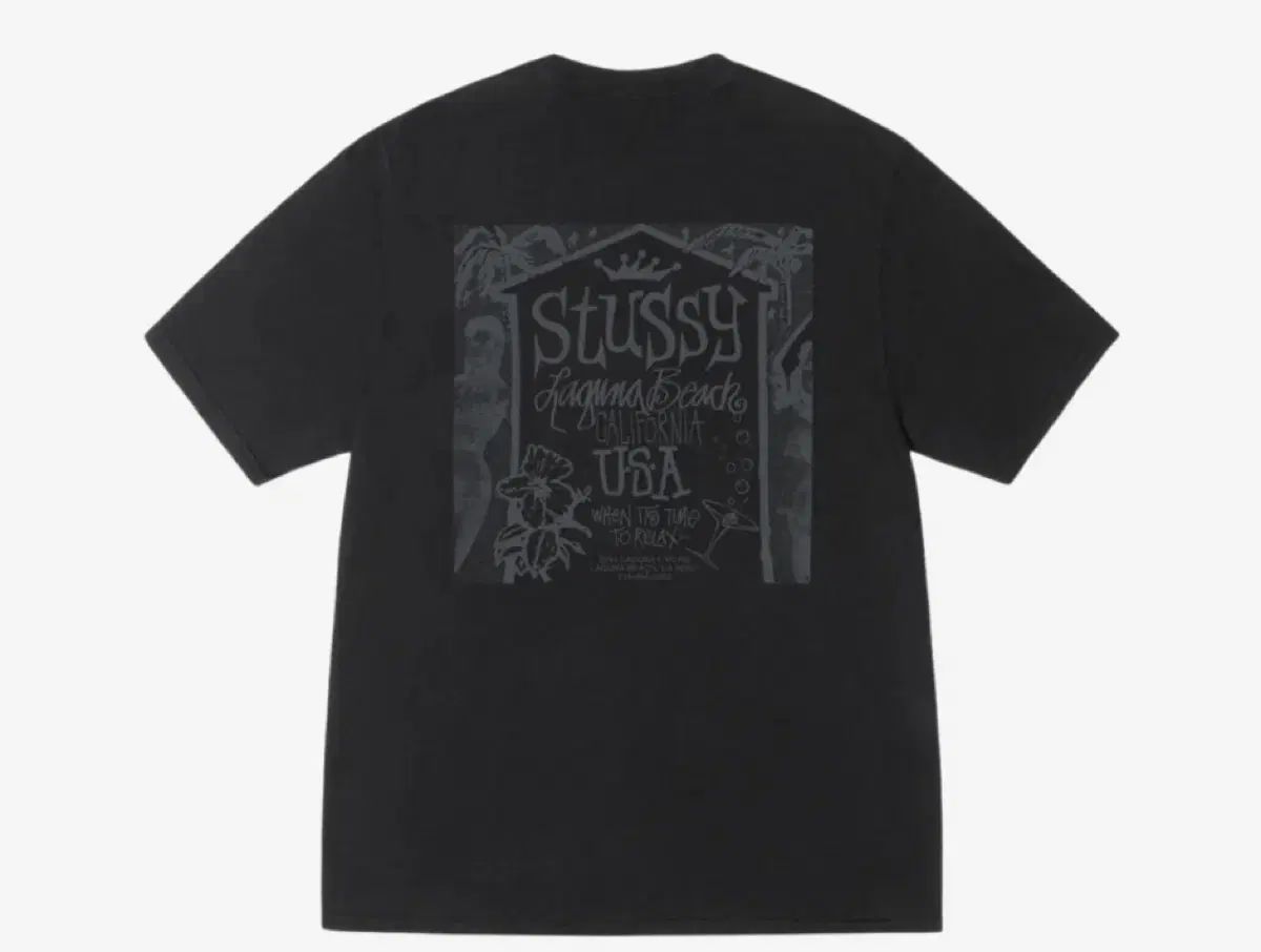 新品) STUSSY USA ビーチハウス 半袖 M