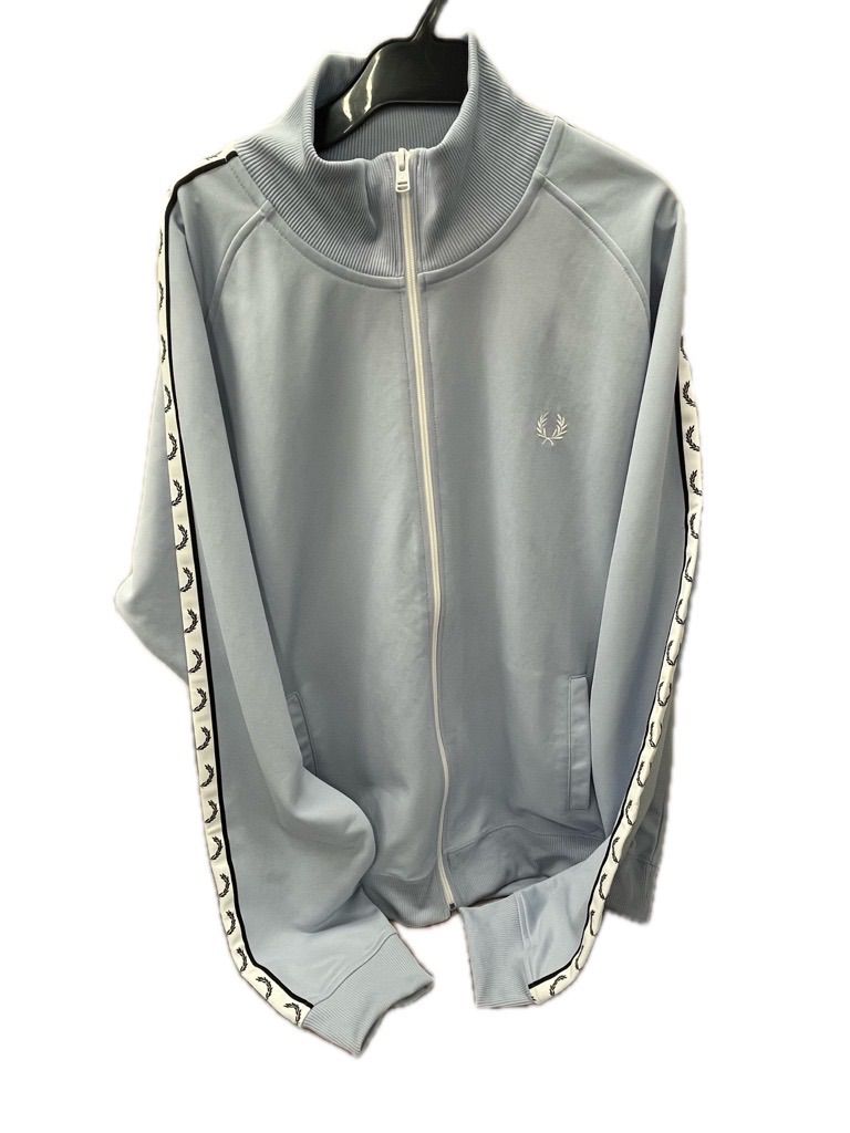 ▽Fred Perry フレッドペリー トラックジャケット ライトブルー XL
