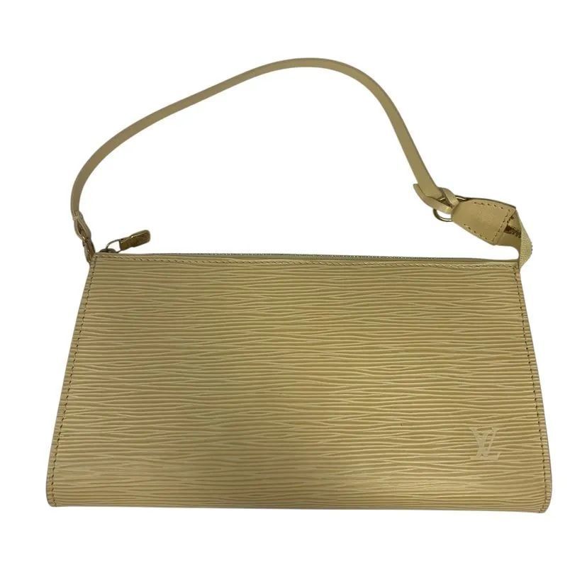 ♪4395 ルイ・ヴィトン(Louis Vuitton) ルイ・ヴィトン バッグ・ポーチ エピ ポシェット アクセソワール M5294A ヴァニラレディース 中古 美品