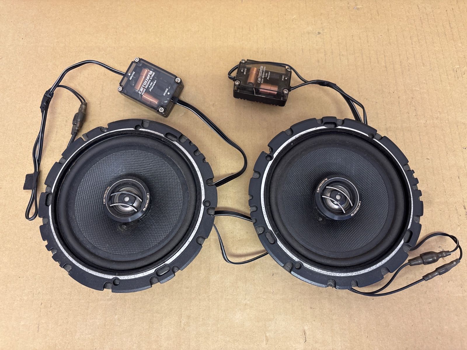 carrozzeria TS-J1610A スピーカー 16cm 2個 ネットワーク付 - メルカリ