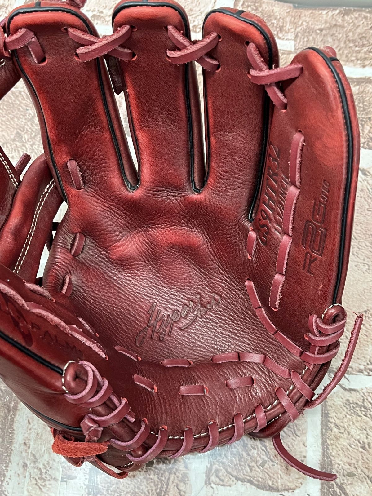 Rawlings 軟式グローブ ワインレッド ▽Rawlings ローリングス 軟式用グローブ ワインレッドカラー 11078