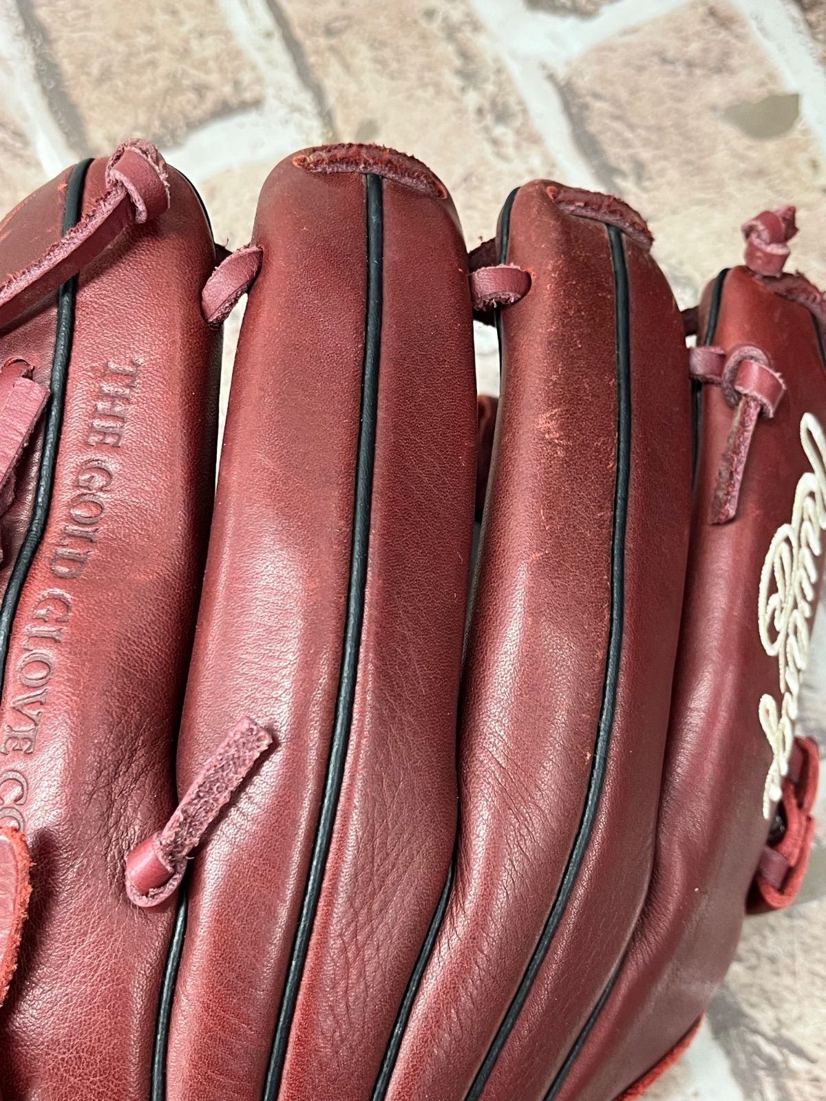 ▽Rawlings ローリングス 軟式用グローブ ワインレッドカラー 11078