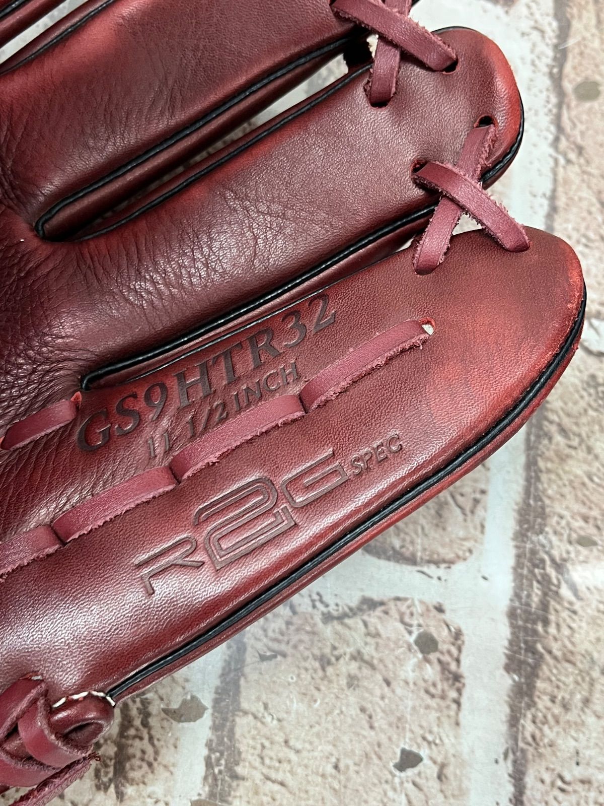 ▽Rawlings ローリングス 軟式用グローブ ワインレッドカラー 11078