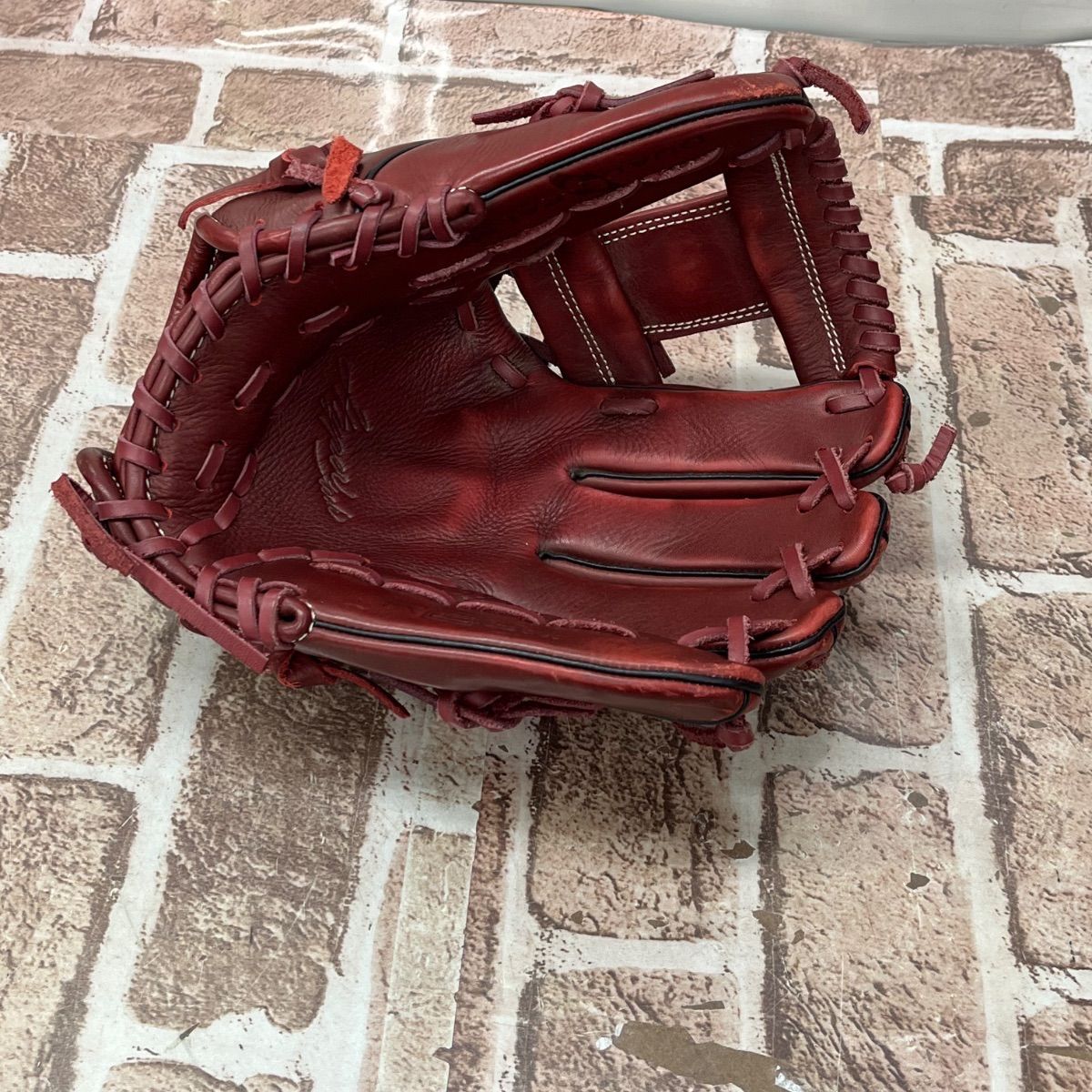 Rawlings 軟式グローブ ワインレッド ▽Rawlings ローリングス 軟式用グローブ ワインレッドカラー 11078