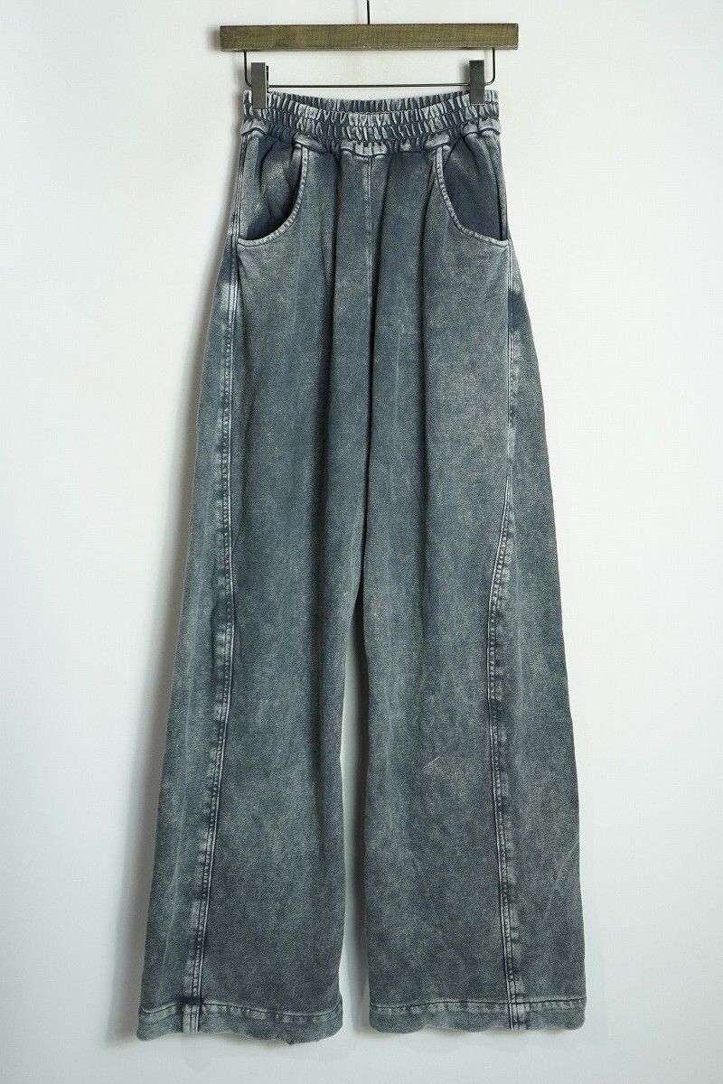 定番 24AW Omar Afridi オマール アフリディ OA-AW24-JER-103-01 Shabby Twisted Lounge Pants スウェット パンツ シャビー 灰 44 3307Q♪